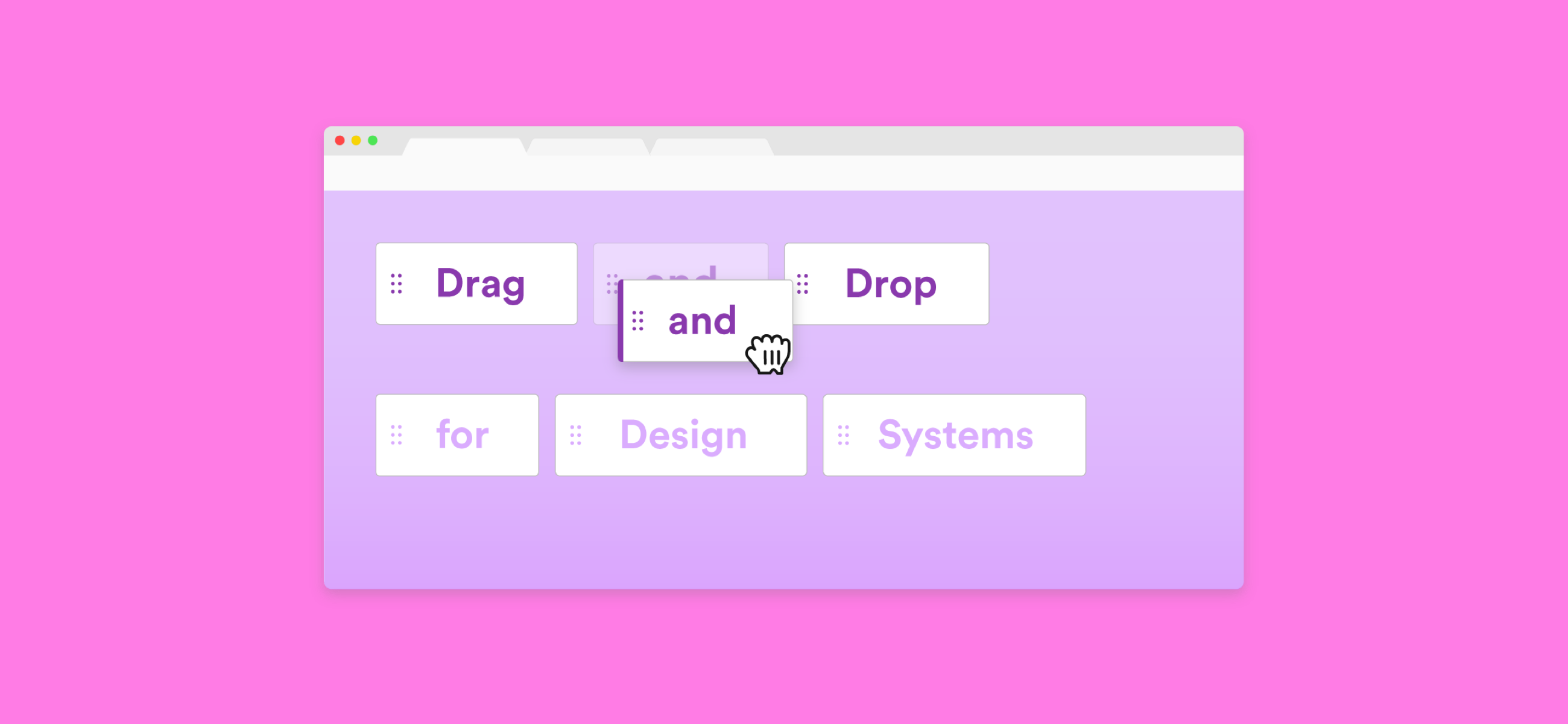 Drag and Drop в дизайне сайтов и приложений